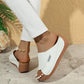 🎁2026 Nieuw binnen 50% KORTING🔥Casual Wedge Slide Sandalen voor dames