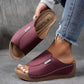🎁2026 Nieuw binnen 50% KORTING🔥Casual Wedge Slide Sandalen voor dames