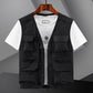 ⏳ Beperkte tijd 50% korting! 🔥Lichtgewicht, ademend multi-pocket vest voor heren buitenshuis🔥（Hoe meer je koopt, hoe hoger de korting）