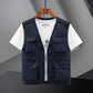 ⏳ Beperkte tijd 50% korting! 🔥Lichtgewicht, ademend multi-pocket vest voor heren buitenshuis🔥（Hoe meer je koopt, hoe hoger de korting）
