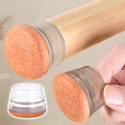 ⏰Promotie Bespaar 55% Korting🔥Transparante Silicone Stoelpootbeschermers