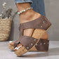 🔥 2025 Nieuw 50% korting Hete Uitverkoop🔥 Orthopedische sandalen met open teen en sleehak in de mode