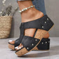 🔥 2025 Nieuw 50% korting Hete Uitverkoop🔥 Orthopedische sandalen met open teen en sleehak in de mode