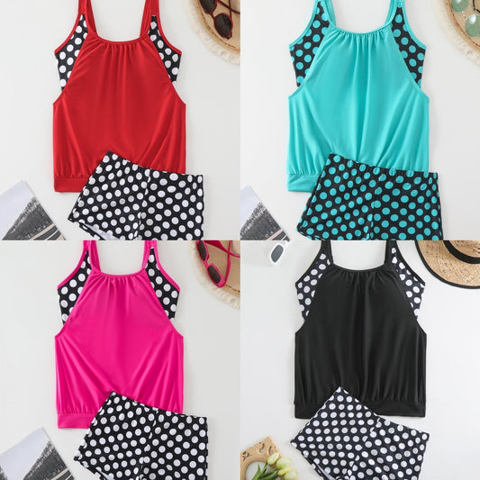 🔥ZOMER HOT SALE 49% UIT🔥Dames Polka Dot Tweedelig Zwempak