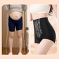 Vormvaste broek met hoge taille