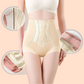 Vormvaste broek met hoge taille
