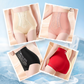 Vormvaste broek met hoge taille