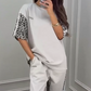 🌺2026 Hot Sale🌺Luipaardprint patchwork sweatshirt