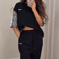 🌺2026 Hot Sale🌺Luipaardprint patchwork sweatshirt
