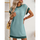Vrouwen T-shirt A-Line Mini-jurk