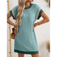 Vrouwen T-shirt A-Line Mini-jurk