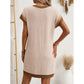 Vrouwen T-shirt A-Line Mini-jurk