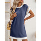 Vrouwen T-shirt A-Line Mini-jurk