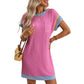 Vrouwen T-shirt A-Line Mini-jurk