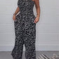 💖LAATSTE DAG UITVERKOOP 50% KORTING💖Stijlvolle losse jumpsuit met luipaardprint voor dames