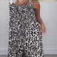 💖LAATSTE DAG UITVERKOOP 50% KORTING💖Stijlvolle losse jumpsuit met luipaardprint voor dames