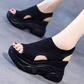 🎁2026 Nieuw binnen 50% KORTING💥Dames wig sandalen met open teen