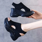 🎁2026 Nieuw binnen 50% KORTING💥Dames wig sandalen met open teen