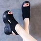 🎁2026 Nieuw binnen 50% KORTING💥Dames wig sandalen met open teen