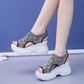 🎁2026 Nieuw binnen 50% KORTING💥Dames wig sandalen met open teen