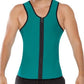 Heren workout tanktop met rits en body shaper