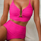 🔥🔥 NIEUW MODEL 2026 50% KORTING ⚡ MEER DAN 50.000 VERKOCHTE STUKS! 👙 Push-up bikini met hoge taille voor dames Push-up bikini met hoge taille voor dame