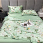 💥Uitverkoop 50% korting🌸Wasbare Koel Stof Ademende Zomerquilt 4-Delige Set