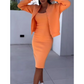 🔥2026 Hot Sale🔥Spaghettibandjes bodycon jurk en jasje set