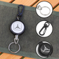 🔑 KOOP 1 KRIJG 1 GRATIS! 🌀 Stevige intrekbare sleutelhanger – Duurzame kabel, compact ontwerp en veilige sleutel- en kaarthouder 💳
