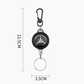 🔑 KOOP 1 KRIJG 1 GRATIS! 🌀 Stevige intrekbare sleutelhanger – Duurzame kabel, compact ontwerp en veilige sleutel- en kaarthouder 💳