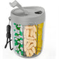 Pillendispenserfles met 6 compartimenten