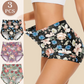 Dames pantyset met hoge taille en bloemenprint