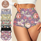 Dames pantyset met hoge taille en bloemenprint