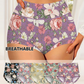 Dames pantyset met hoge taille en bloemenprint