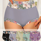 Dames pantyset met hoge taille en bloemenprint