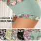 Dames pantyset met hoge taille en bloemenprint