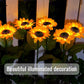 🌻  NU 50% KORTING! 🌞 Zonnebloem tuinlamp op zonne-energie – LED-verlichting & realistisch ontwerp ✨