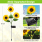 🌻  NU 50% KORTING! 🌞 Zonnebloem tuinlamp op zonne-energie – LED-verlichting & realistisch ontwerp ✨