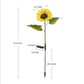🌻  NU 50% KORTING! 🌞 Zonnebloem tuinlamp op zonne-energie – LED-verlichting & realistisch ontwerp ✨