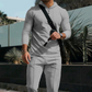 🎁2026 Nieuw binnen 50% KORTING💥Heren effen kleur hoodie trainingspak 2-delige set