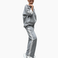 🎁2026 Nieuw binnen 50% KORTING💥Dames casual gestreepte tops ＆ brede pijpen 2-delige set