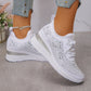 🎁2026 Nieuw binnen 50% KORTING💥👟 ✨Ademende Mesh Sneakers Met Strass: Fijn Voor De Zomer, Mooi Voor Elke Outfit!