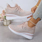 🎁2026 Nieuw binnen 50% KORTING💥👟 ✨Ademende Mesh Sneakers Met Strass: Fijn Voor De Zomer, Mooi Voor Elke Outfit!