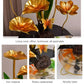 🔥2025 Hot sale 🔥Creatief luxe ornament in de vorm van een aquarium met lotusbloem