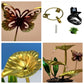 🔥2025 Hot sale 🔥Creatief luxe ornament in de vorm van een aquarium met lotusbloem