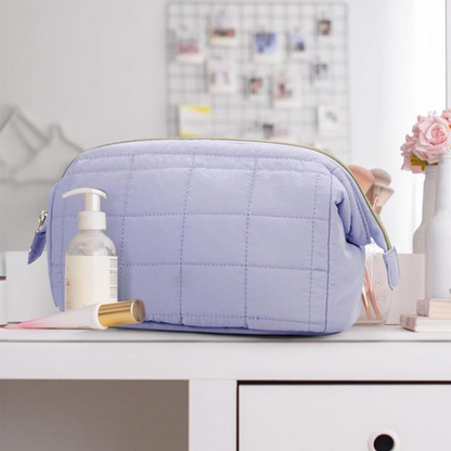 🎁2026 Nieuw binnen 50% KORTING💥Draagbare geruite reismake-uptas