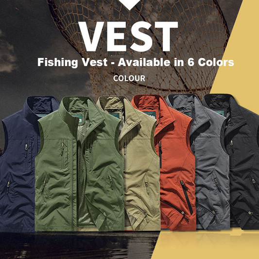 ⏰Beperkte Tijd Aanbieding 49% KORTING🔥🧥Heren Oversized Vest Zonder Mouwen Met Zakken