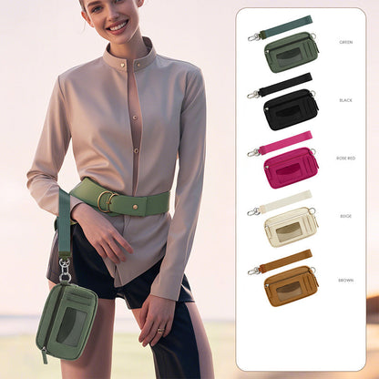 🔥Nieuw binnen 50% KORTING🎁Waterdichte polsbandportemonnee met ID-venster