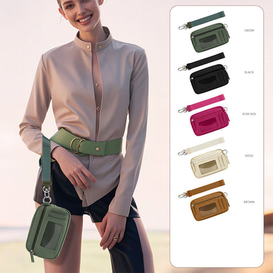 🔥Nieuw binnen 50% KORTING🎁Waterdichte polsbandportemonnee met ID-venster