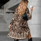 🎁2026 Nieuw binnen 50% KORTING💥🔥Elegante V-hals jurk met lange mouwen en print 👗 – Flatteus voor lente-theekransjes/date nights